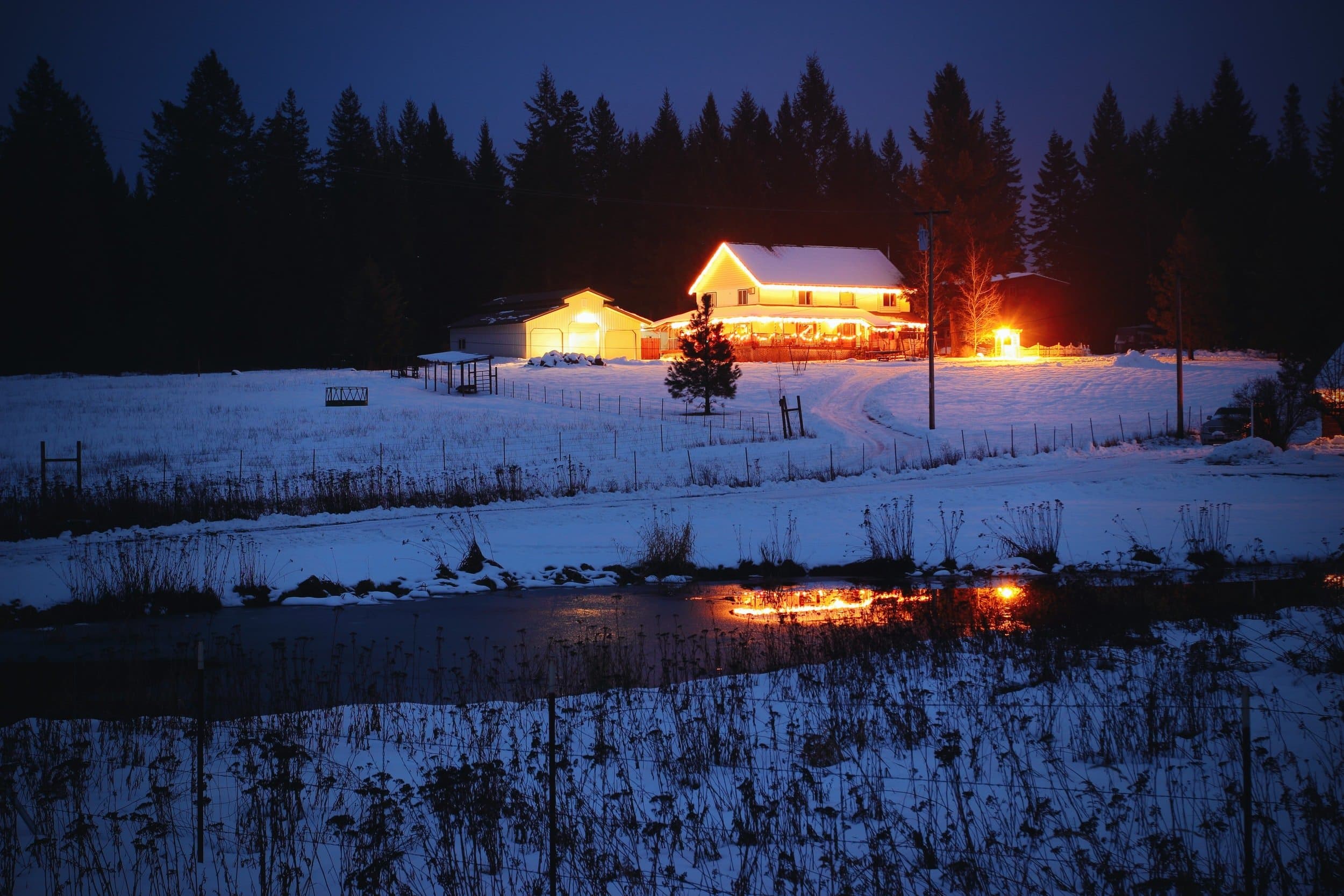 Holiday Lighting in Gurnee, IL — Seasonal install, takedown, and storage. Permanent year-round systems available.